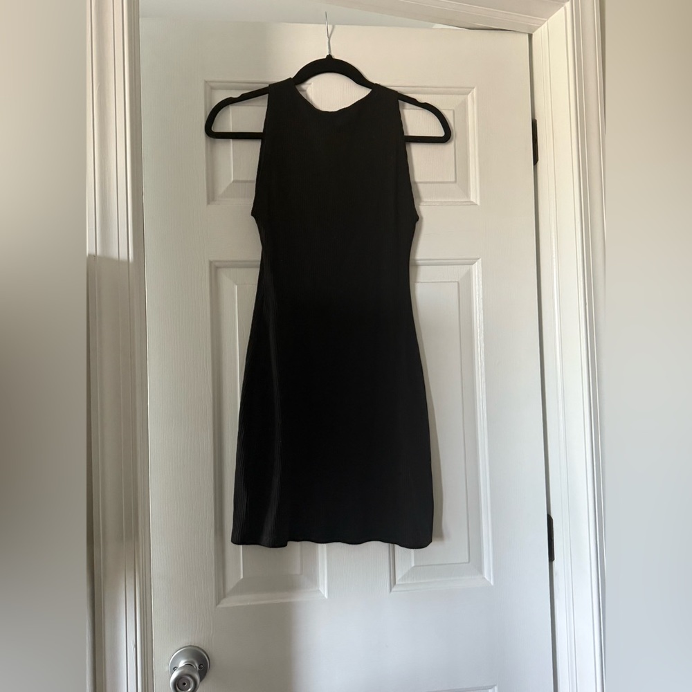 Reformation Jeans Black Sleeveless Dress - size small - Picture 2 of 3